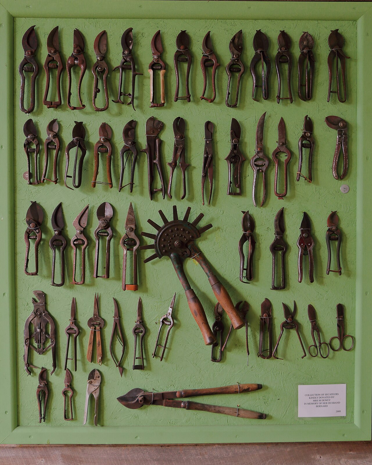 Garden pruning shears (secateurs)