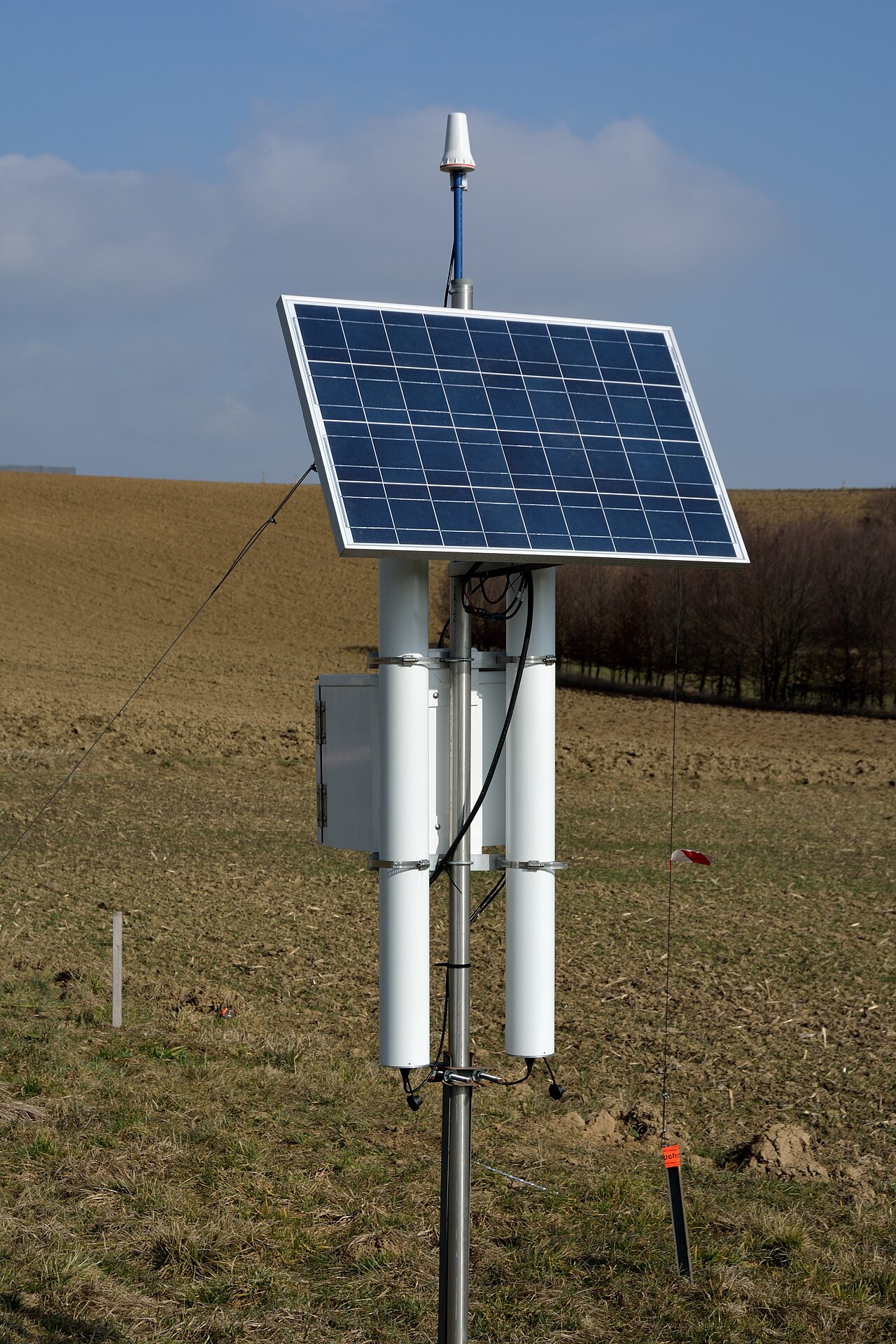Soil moisture sensor in the field