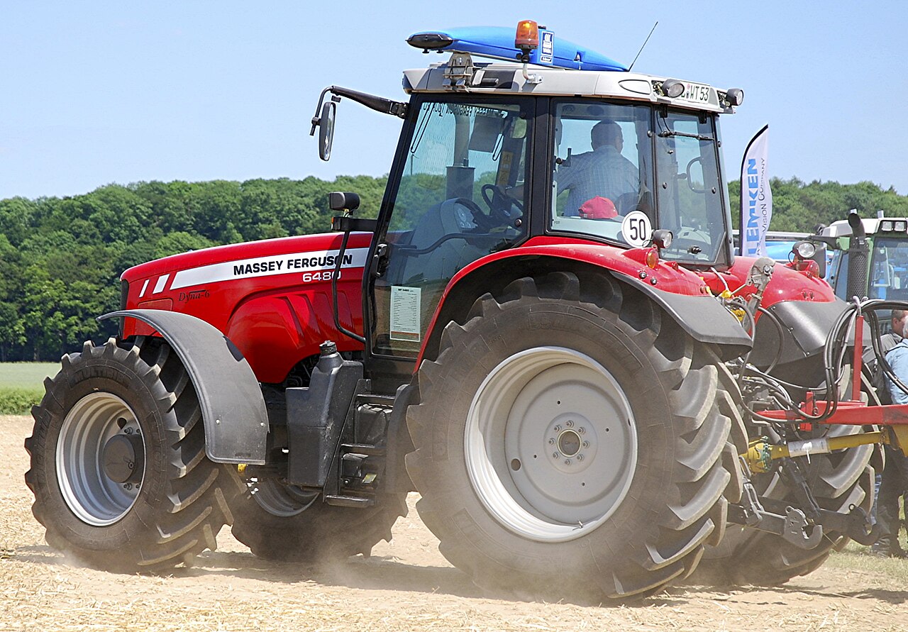 Farmer spraying plant protection product
